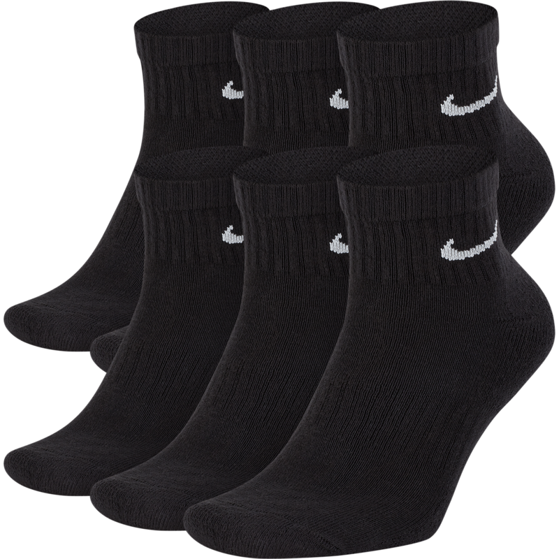 Nike Nike Ankle Socks SX7669-010  Black White Swoosh