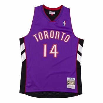 Mitchell & Ness Mitchell & Ness Mugsy Bogues Toronto Raptors Swingman 'Purple'