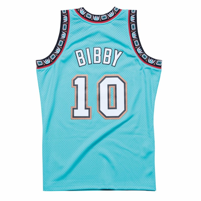 Mitchell & Ness Mitchell & Ness Vancouver Grizzlies Mike Bibby 1998-99 Jersey Teal