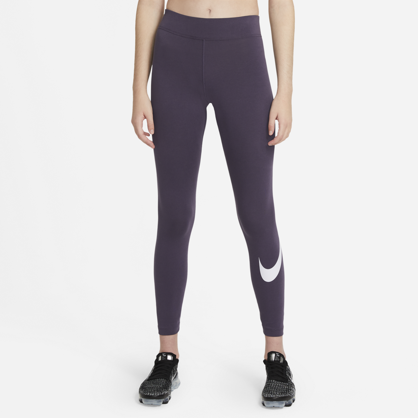 nike leggings with swoosh on leg