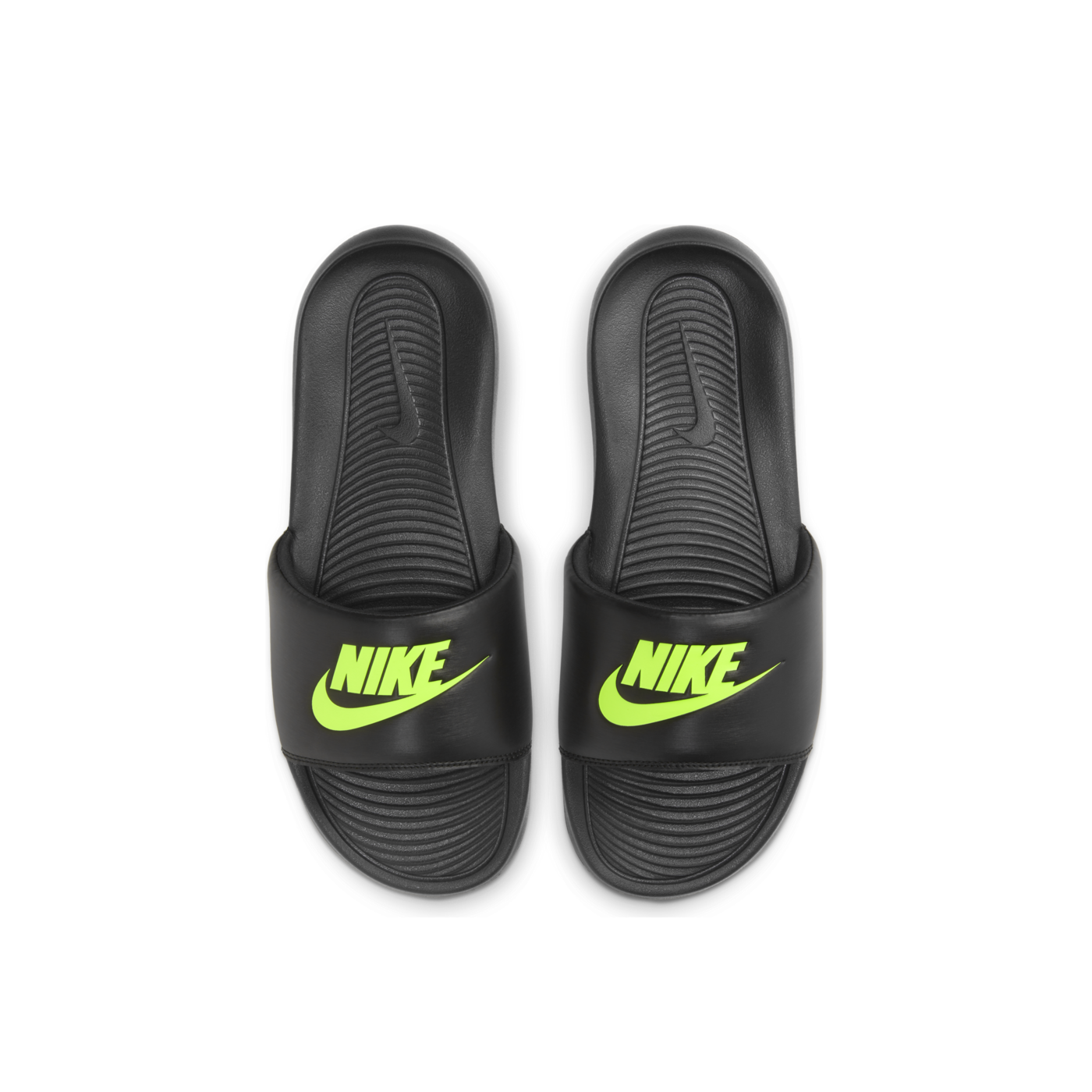 Nike Men's Victori One Slider Black/Volt CN9675 008 - Sam Tabak