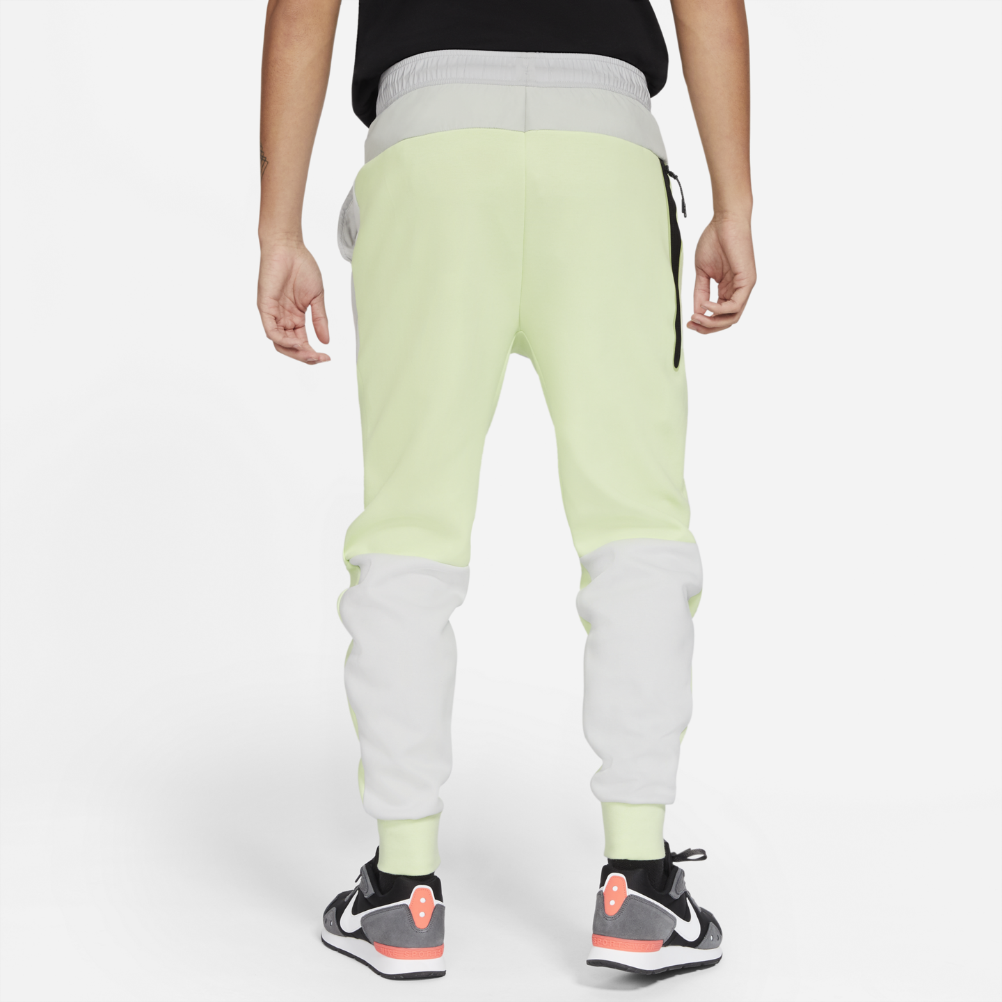 nike lime green joggers