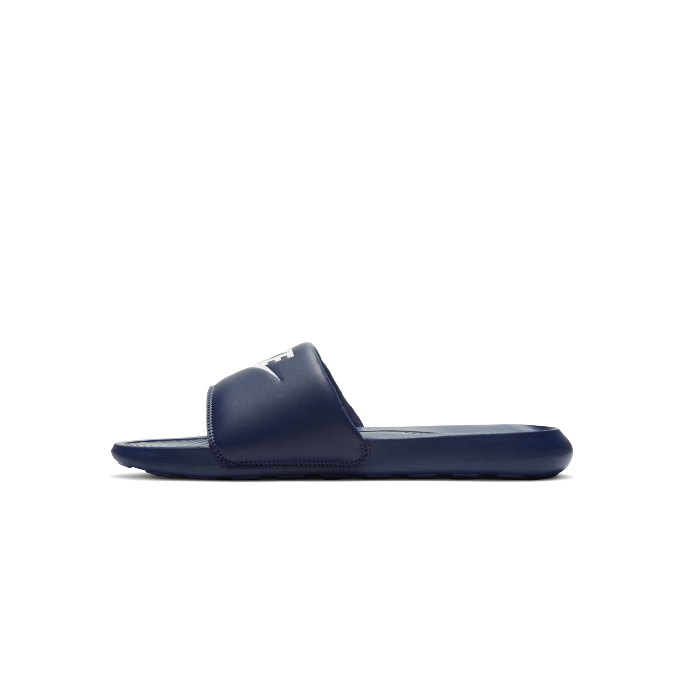 Nike Mens Victori One Slide Midnight Navy/White CN9675 401 - Sam Tabak