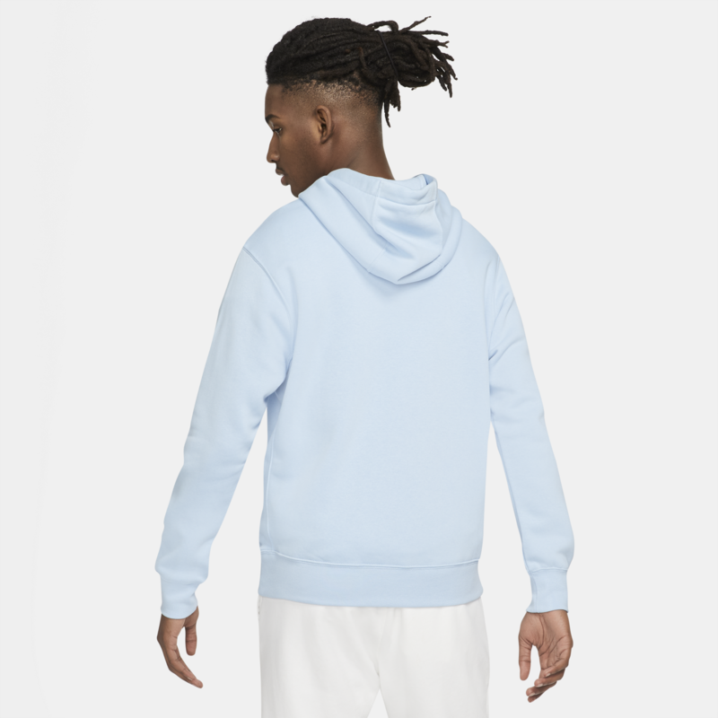 Nike Nike Men's Sportswear Club Fleece Pullover Hoodie 'Psychic Blue/White' BV2654 436