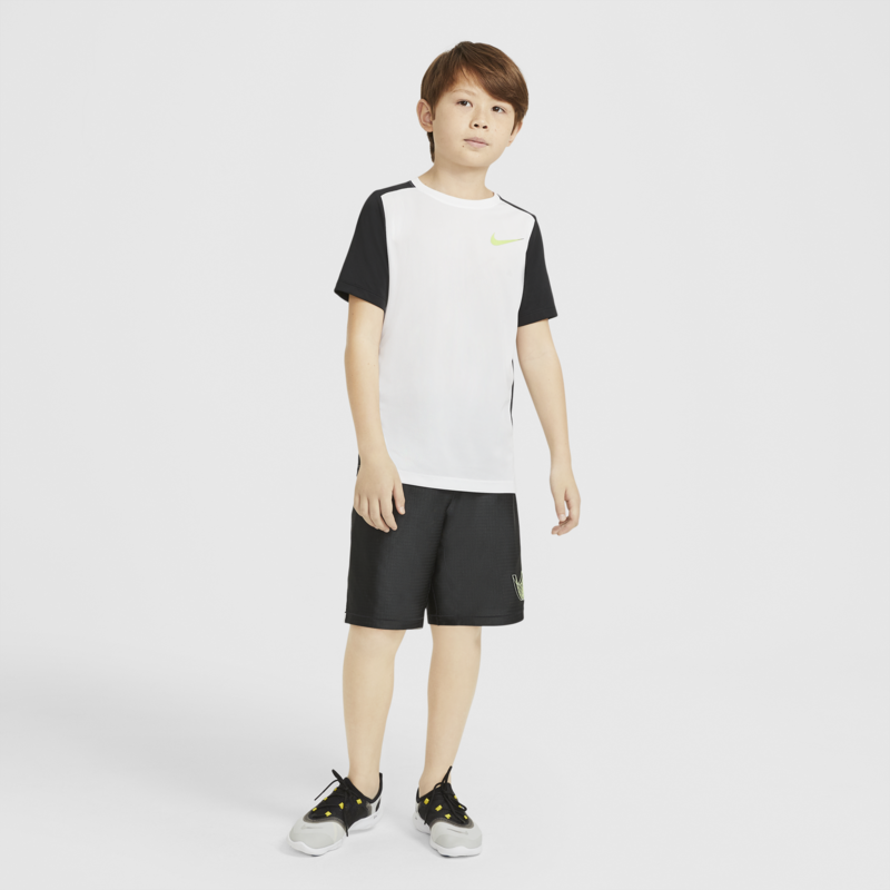 Nike Nike Kid's Dri-Fit Graphic Shorts Black/Cobalt DA0258 010