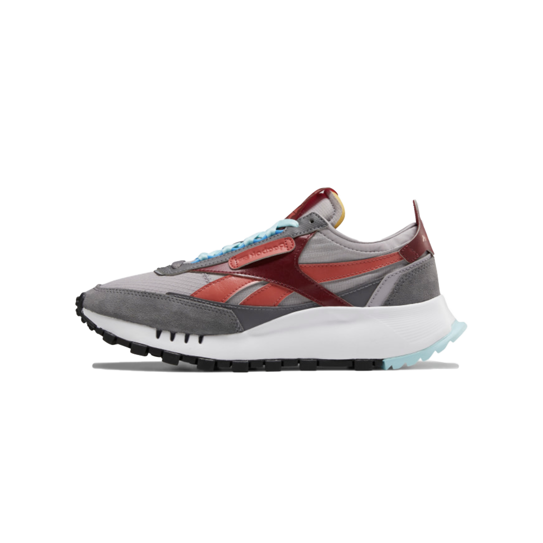 Reebok Women's CL Legacy Shark Blue/Burgundy/Grey FY7362 - Sam Tabak