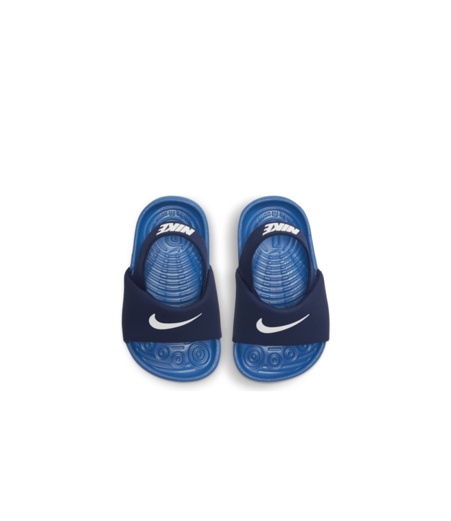 Nike blue sandals deals