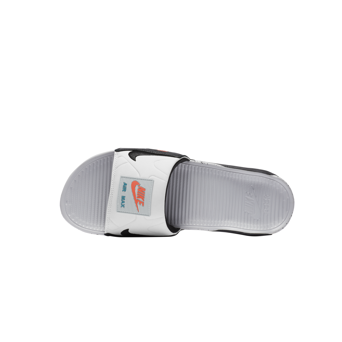 Nike Men's Air Max 90 Slide 'White/Black-Turf Orange' BQ4635 102 - Sam Tabak