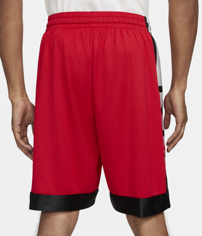 mens red nike basketball shorts