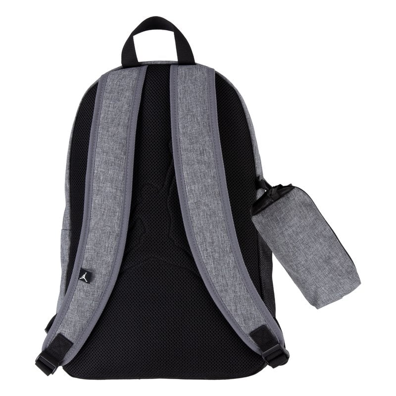 Air Jordan Air Jordan Kid's 2-Piece Backpack & Pencil Case Set 'Carbon Heather' 9B0503 GEH