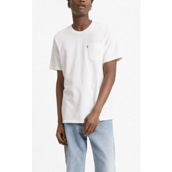 Levis Levis Men's Classic Relaxed Fit Pocket Tee White 3431000260