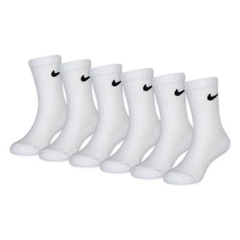 Nike Nike Kids Crew Socks PS (10C-3Y) 6 pack 'White' UN0019 001 10C-3Y