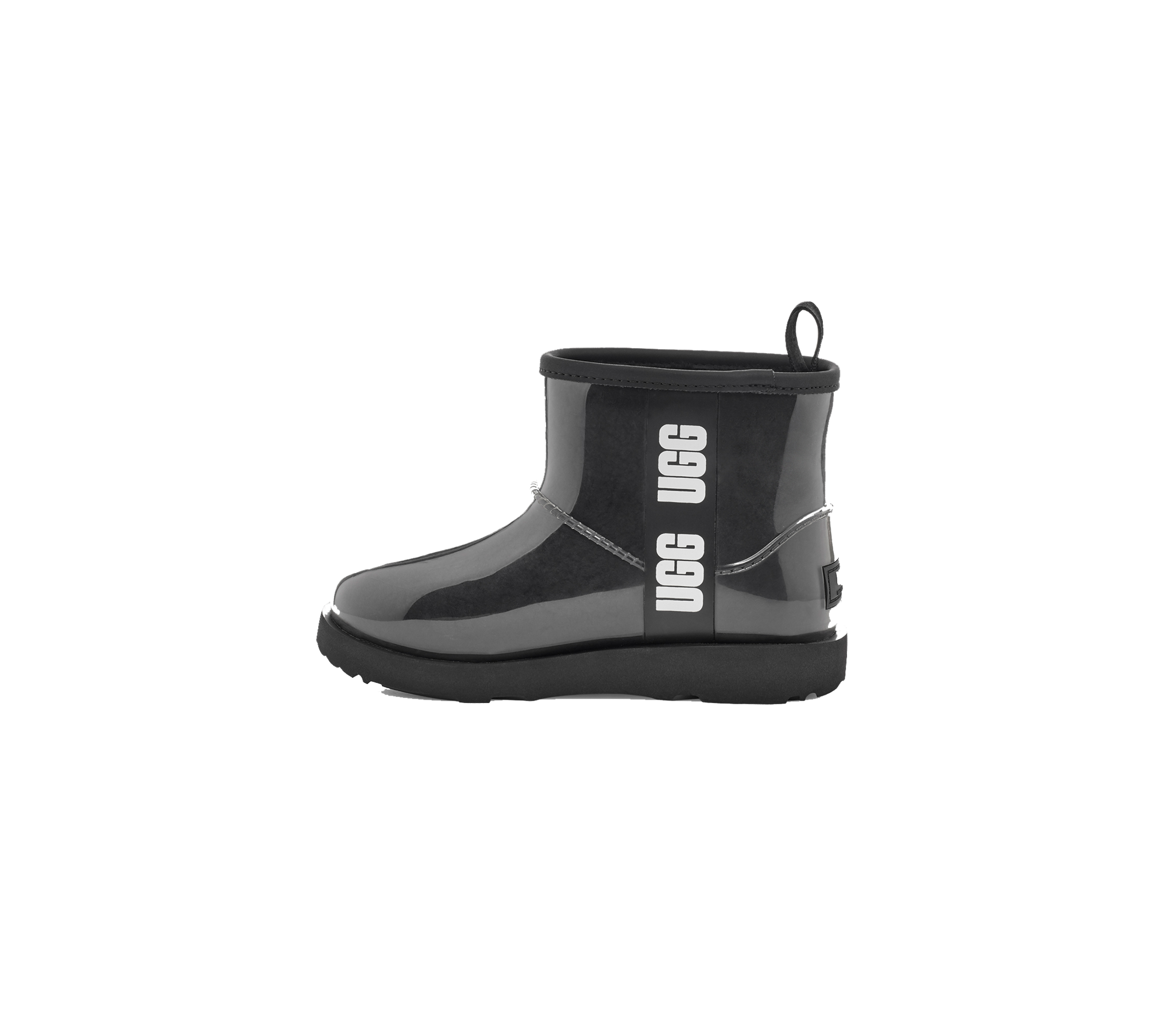 Угги прозрачные. Ботинки UGG Classic Clear Mini. UGG угги Classic Clear Mini Lamoda. Classic Clear UGG на ноге. Be Classic Clear Mini Black.