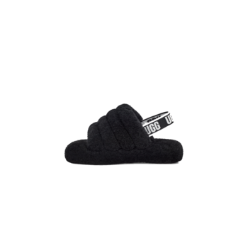 UGG Kids UGG Fluff Yeah Slide 'Black' 1098494K-BLK