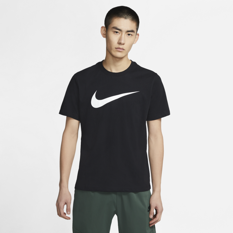 Nike Swoosh Logo  Shirt 'Black' DC5094-010