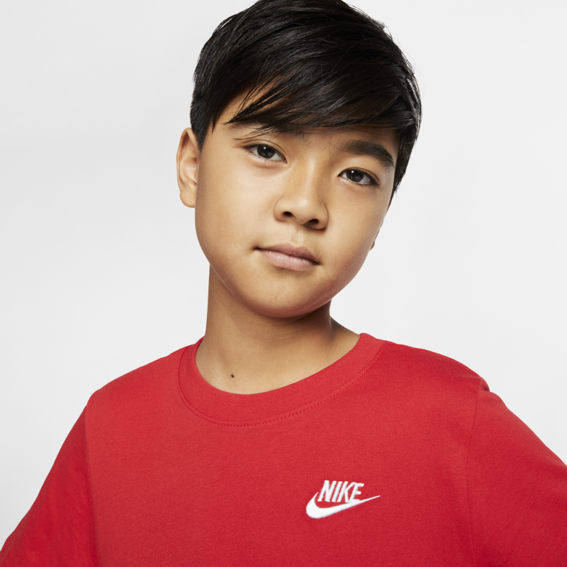 Nike Nike Sportswear Older Kids' T-Shirt Red AR5254 657