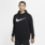 Nike Nike Mens Dri Fit Pullover Training Hoodie Black/White CZ2425 010