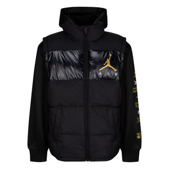 Air Jordan Air Jordan 2 Fer Kids' Puffer Jacket Black/Gold 95A625 023
