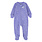 Nike Nike Kids Fleece Footed Coverall 'Purple Pulse' 06I084 P0X