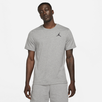 Air Jordan Jordan Jumpman Men's Short-Sleeve T-Shirt 'Carbon Heather/Black' DC7485 091