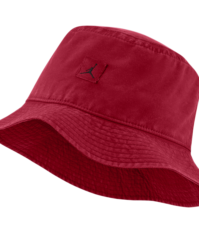 Red jordan bucket hat cheap
