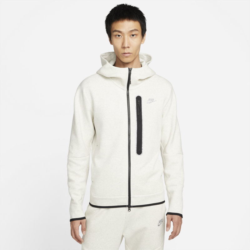 Nike Nike Men's Tech Fleece Jacket 'White/Heather' DD4688 100