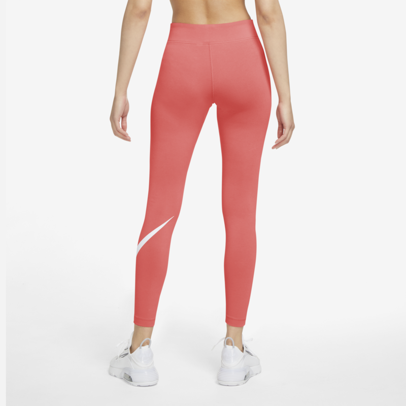 Nike Nike Women's NSW Essential Leggings Swoosh 'Magic Ember/White' CZ8530 814
