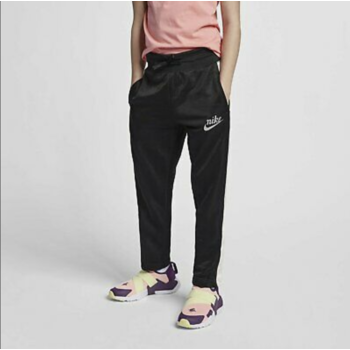 Nike Nike Kids Girls Shimmer Fleece Pants 'Black/Cream' AQ8842 010