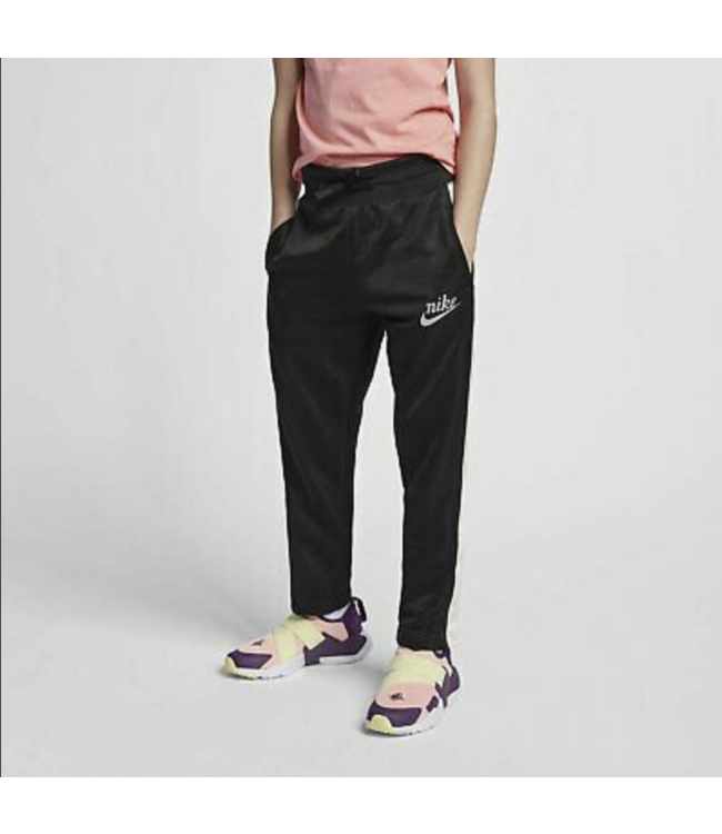 Nike pants black and white sale