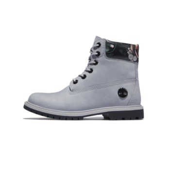 Timberland Timberland Women's Heritage 6-Inch Waterproof Boots Medium Grey/Floral TB0A2GAF 050