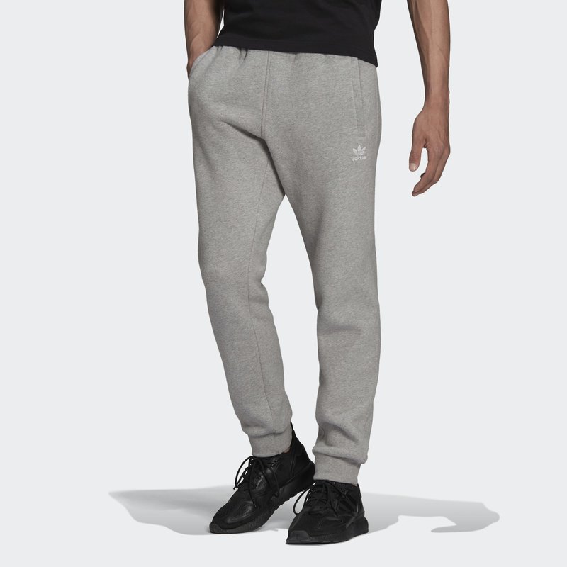Adidas Adidas Men's Originals Trefoil Essentials Track Pants Grey/White H34659