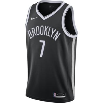 Nike Nike NBA Nets Icon Edition 2020  Swingman Jersey 'Black' CW3658 010