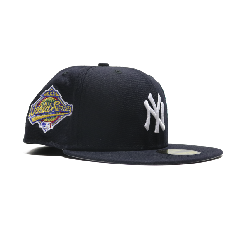 New Era New Era New York Yankees 1996 World Series Statue of Liberty Apple Side Patch Grey Under Brim Fitted 59Fifty