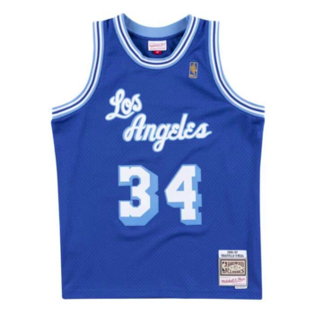 Mitchell & Ness Mitchell & Ness Los Angeles Lakers Shaquille O'Neal 1996-97 Blue