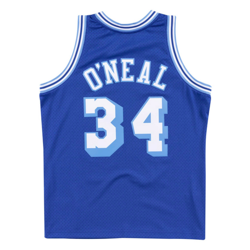 Mitchell & Ness Mitchell & Ness Los Angeles Lakers Shaquille O'Neal 1996-97 Blue