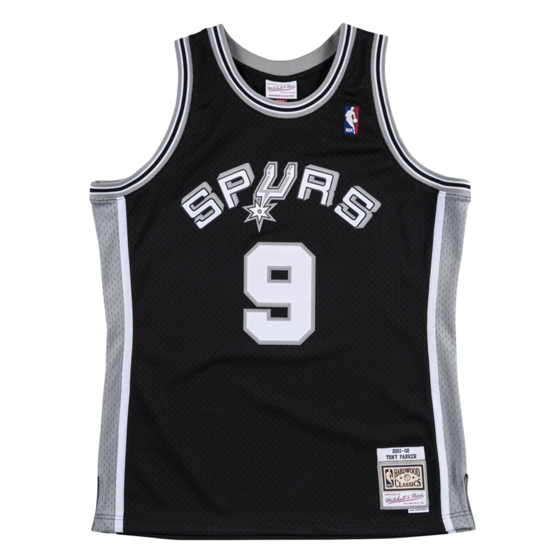 Mitchell & Ness Mitchell & Ness Tony Parker San Antonio Spurs Swingman 2001-02 Jersey Black