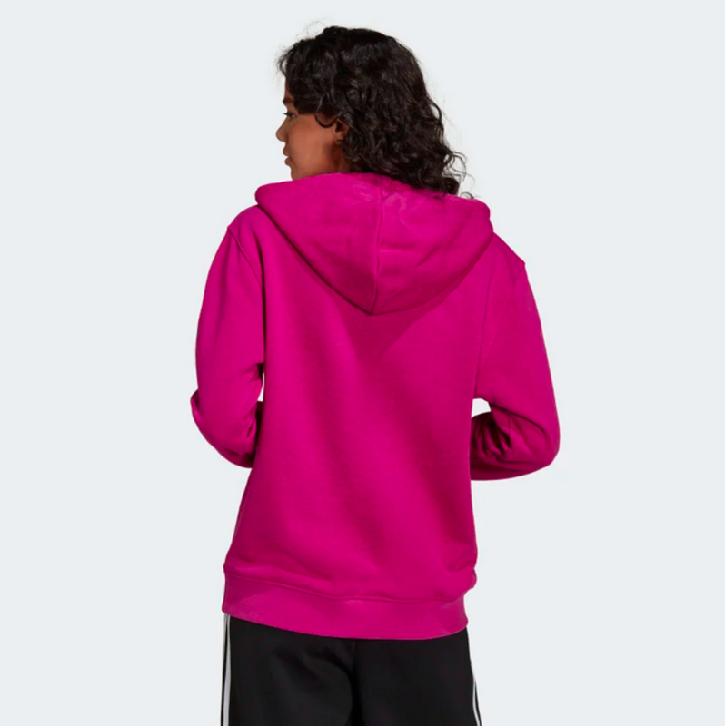 Adidas Adidas Women Originals Adicolor Essentials Fleece Hoodie 'Real Magenta' HG6241