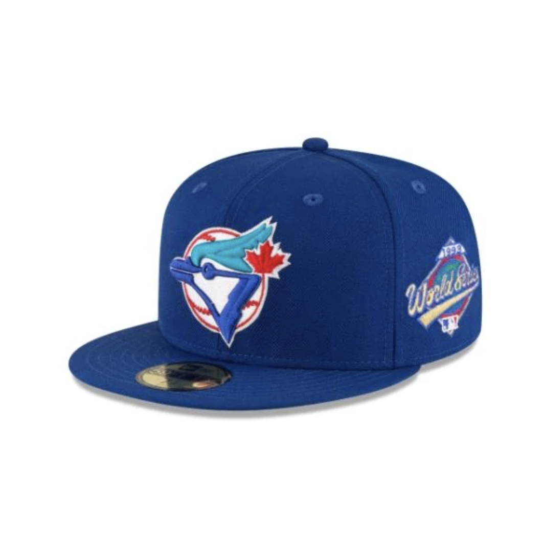 Shop New Era 59Fifty Toronto Blue Jays 1993 World Series Wool Hat 11783647  blue