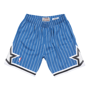 Mitchell & Ness Mitchell & Ness Orlando Magic Swingman Shorts Blue/White Pin Stripe
