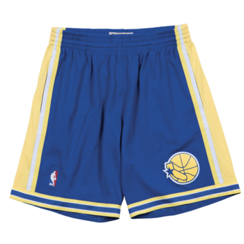 Mitchell & Ness Mitchell & Ness Shorts Golden State Warriors Blue Yellow