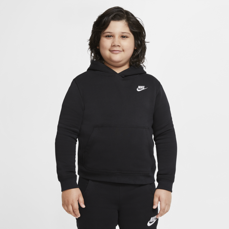 Nike Nike Kids Sportswear Club Fleece PO Hoodie 'Black' DA5114 010