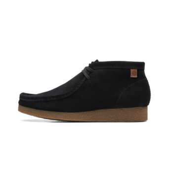 Clarks Collection Shacre Boot High Black Suede / Gum 59437