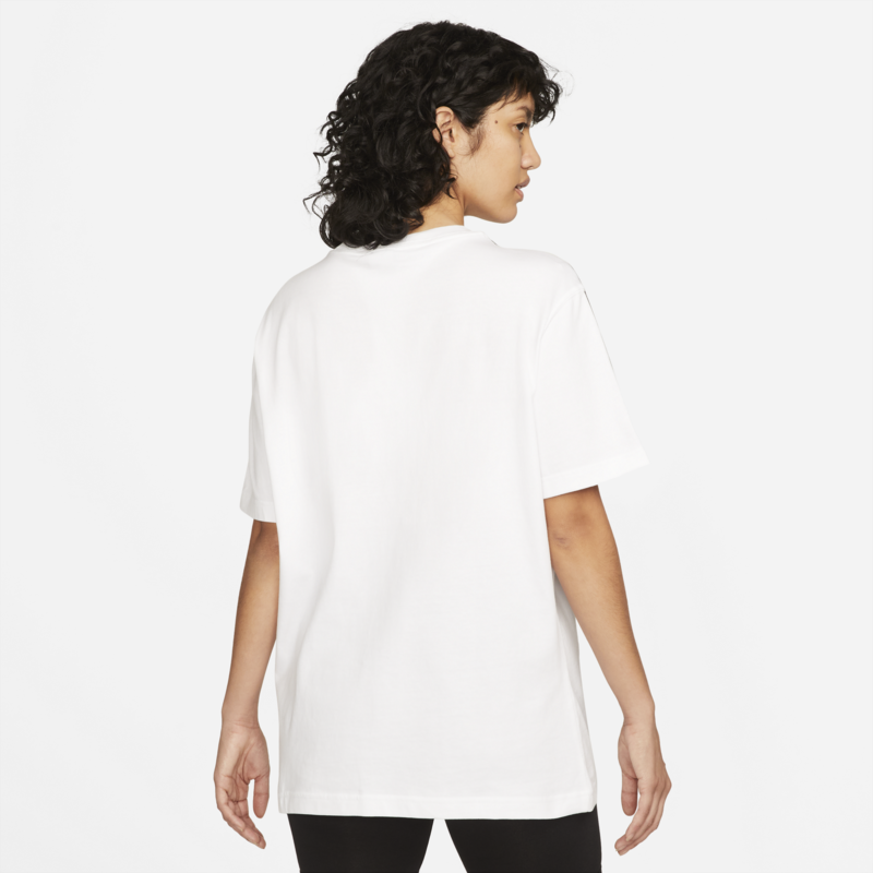 Nike Nike Women's White Sportswear Tape T shirt  DV0536 100