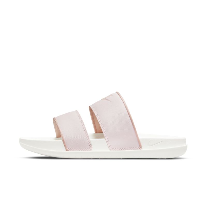 Nike benassi hotsell duo slides white