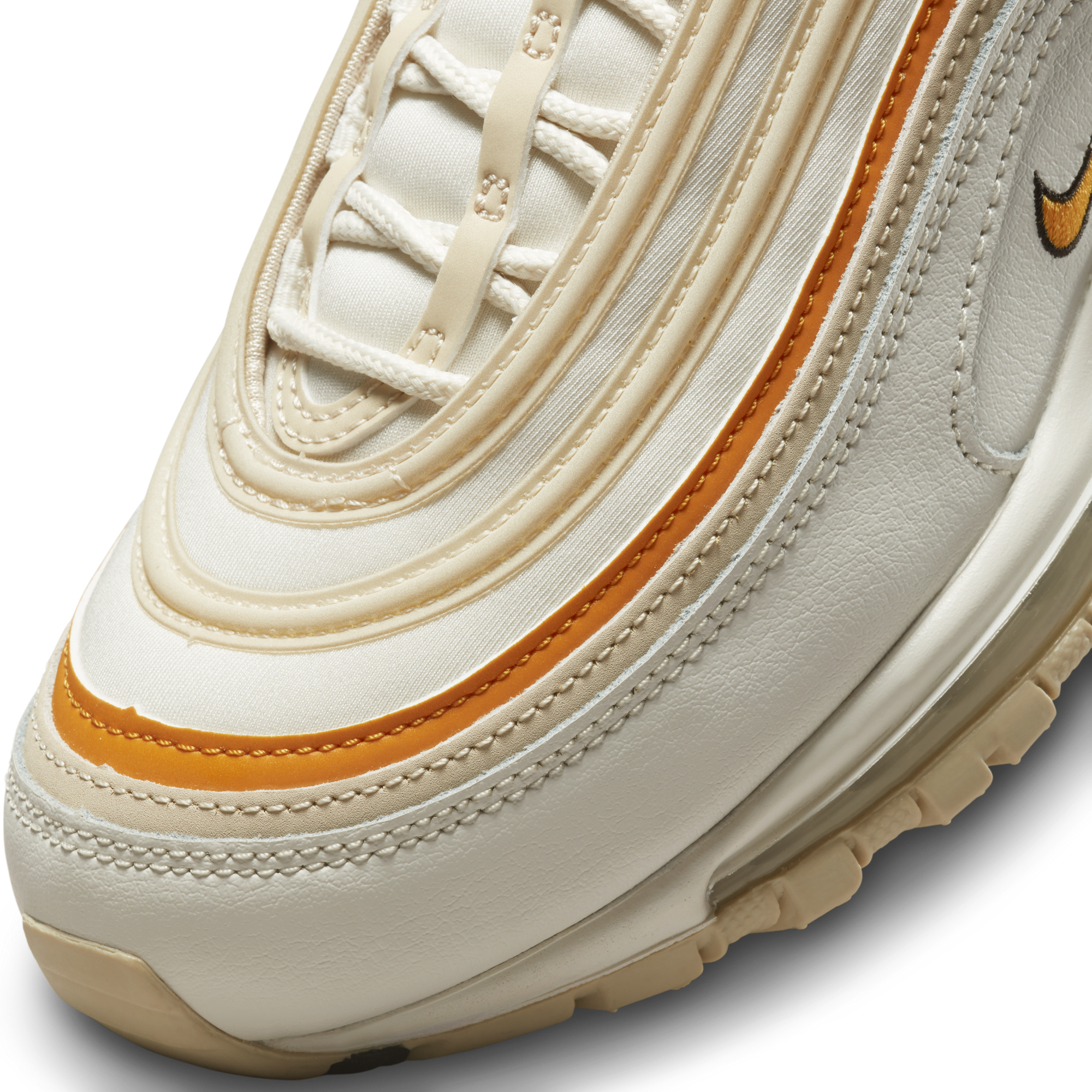 Women's Nike Air Max 97 'Phantom/Light Curry-Sanddrift' DQ8594 001 - Sam  Tabak
