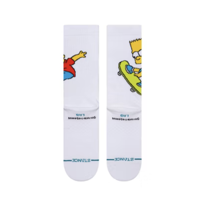 Stance Simpsons Bart Simpson Crew Socks