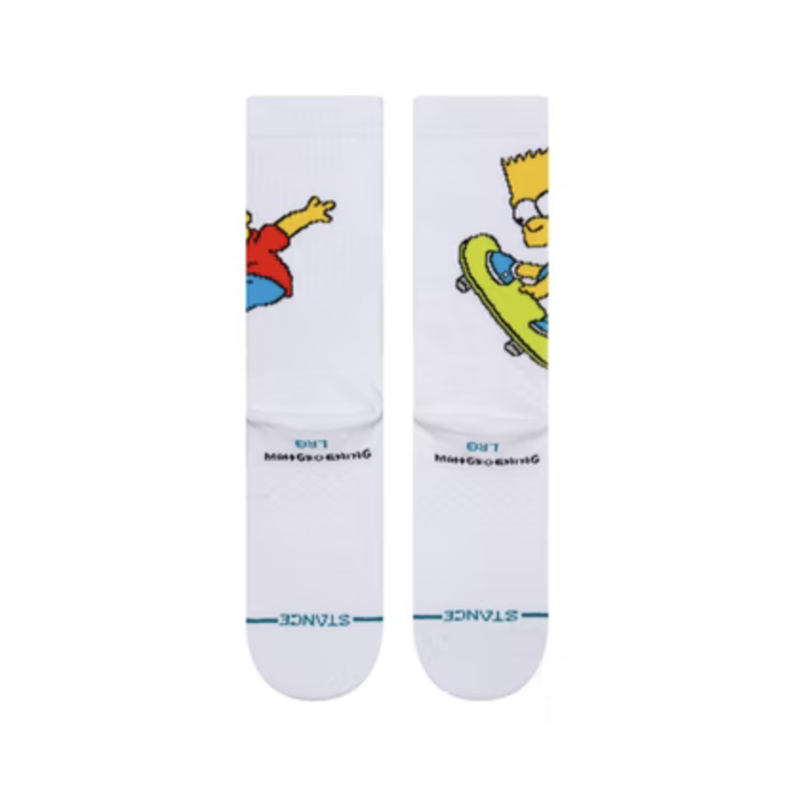 Stance Stance Simpsons Bart Simpson Crew Socks