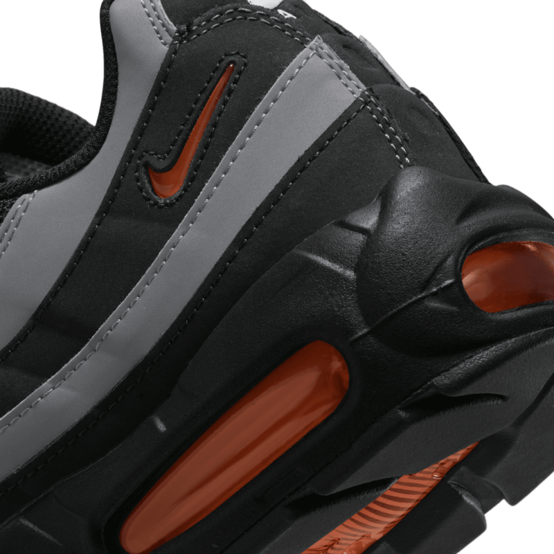 Nike Nike Air Max 95 BLACK/SAFETY ORANGE-IRON GREY-WHITE DX2657-001