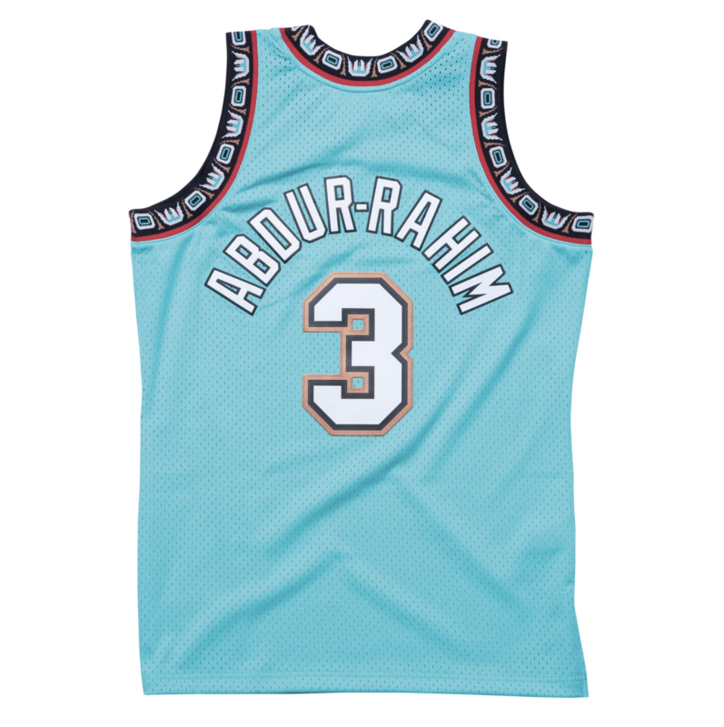 Mitchell & Ness Mitchell & Ness Vancouver Grizzlies Shareef Abdur-Rahim 1998-99 Jersey Teal