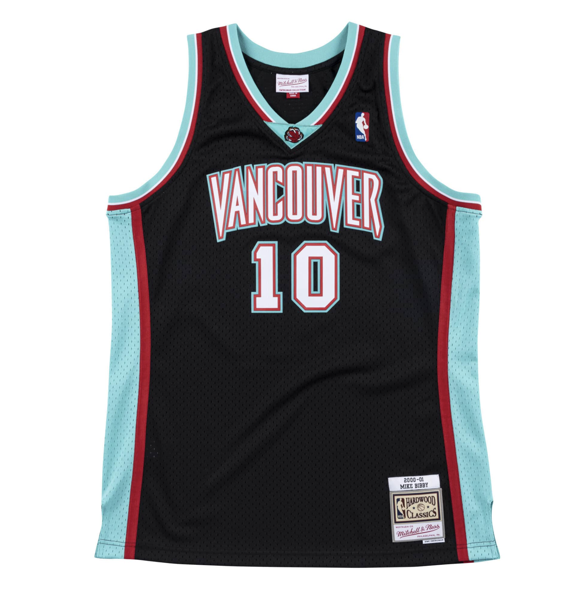 Mitchell & Ness Vancouver Grizzlies Bibby 2000-2001 Black Jersey - Sam Tabak